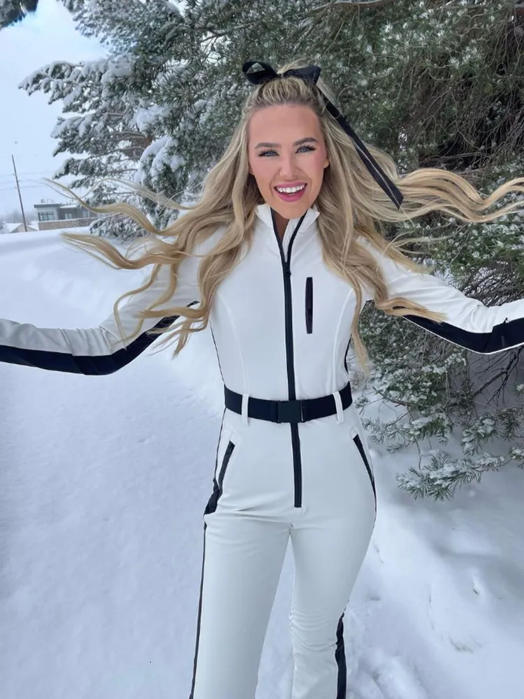 2024 Plan Nieuwe Vrouwen Winter Ski Jumpsuit Outdoor Sport
