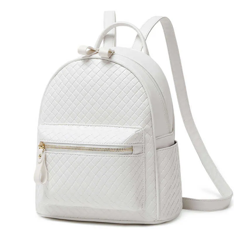 新品未使用別注品bagjack backpack white leather White Backpack, Man Backpack, Eco Leather Backpack, Backpack