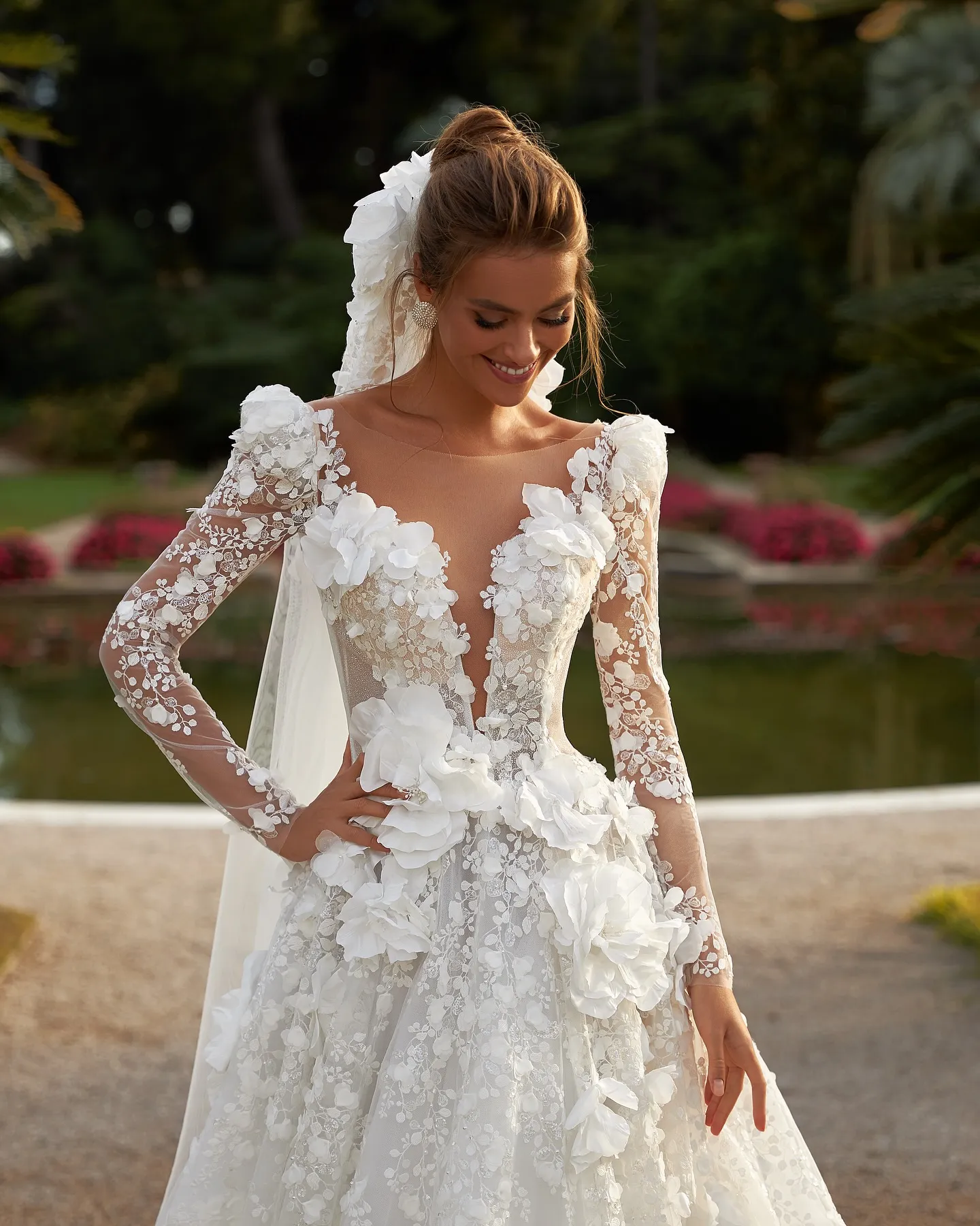 knee length dresses for ladies JOSE Wedding Dress main image 0