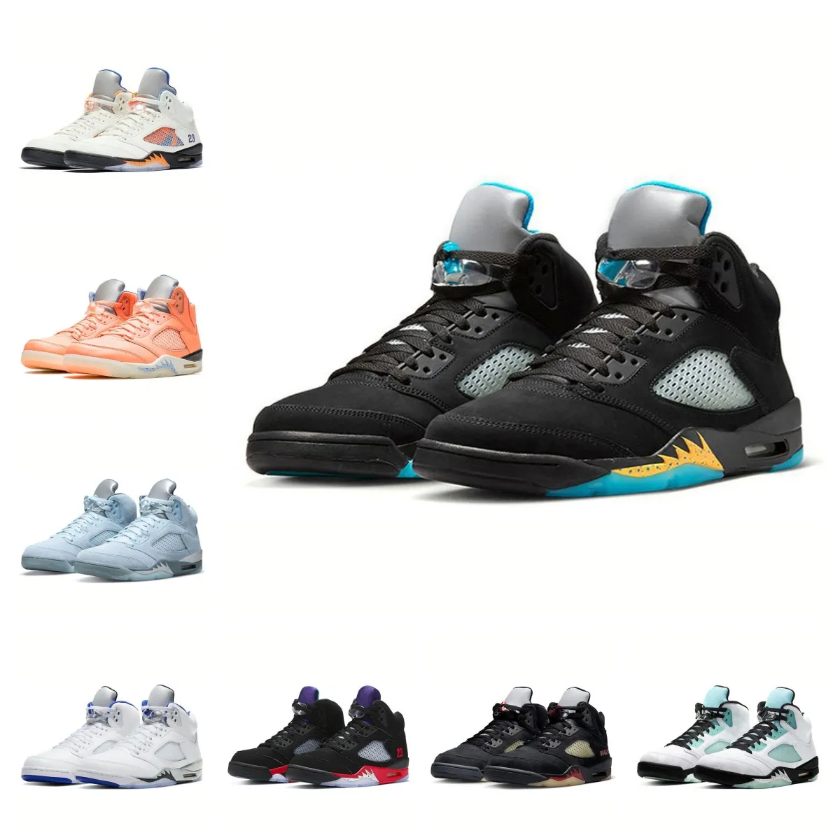 Men's Flying Man Aunt Pearl Basketball Shoes Union & North Carolina