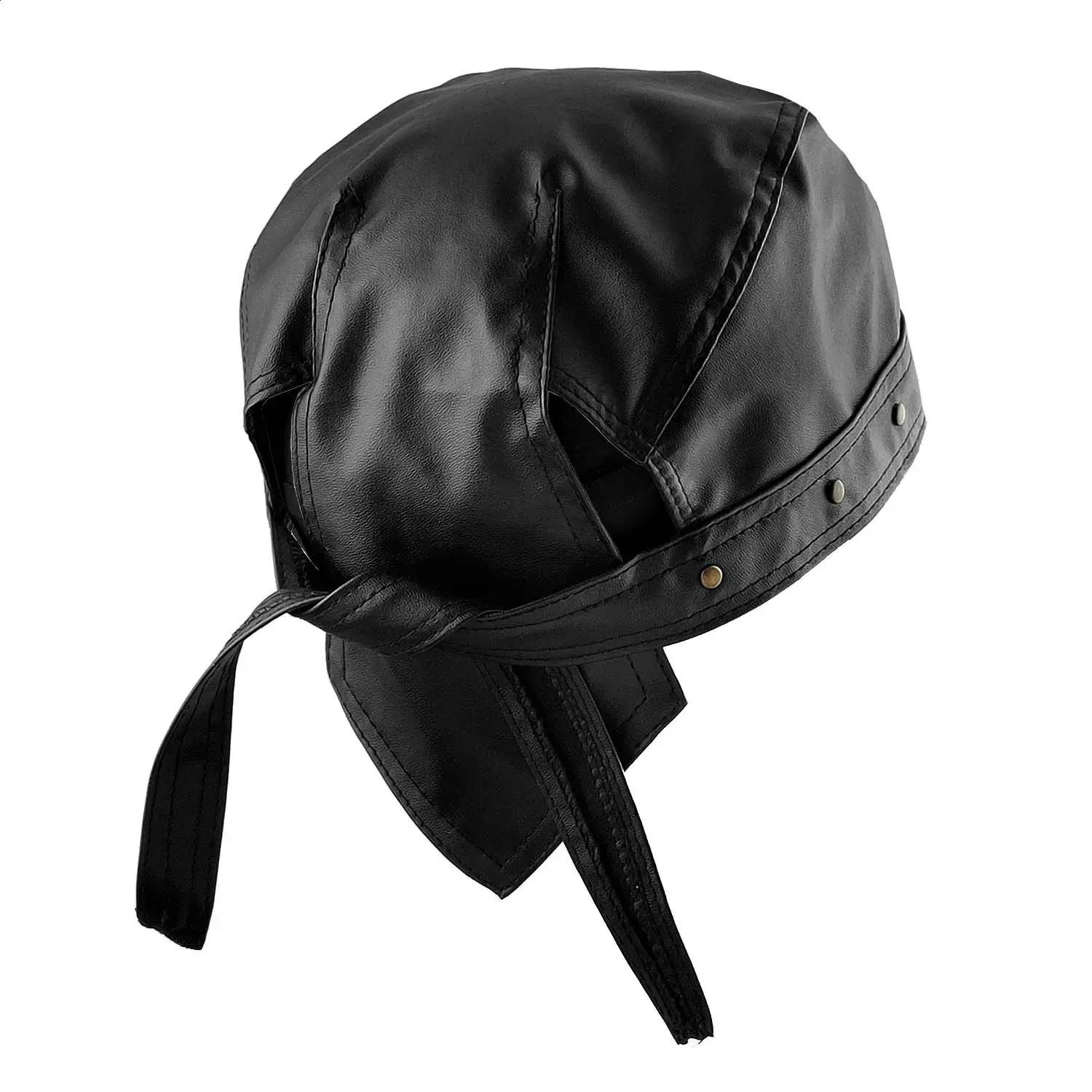 Men's Skull Cap Bandana Beanie - Silky Durag Style For Cycling, Motorcycle, Sports