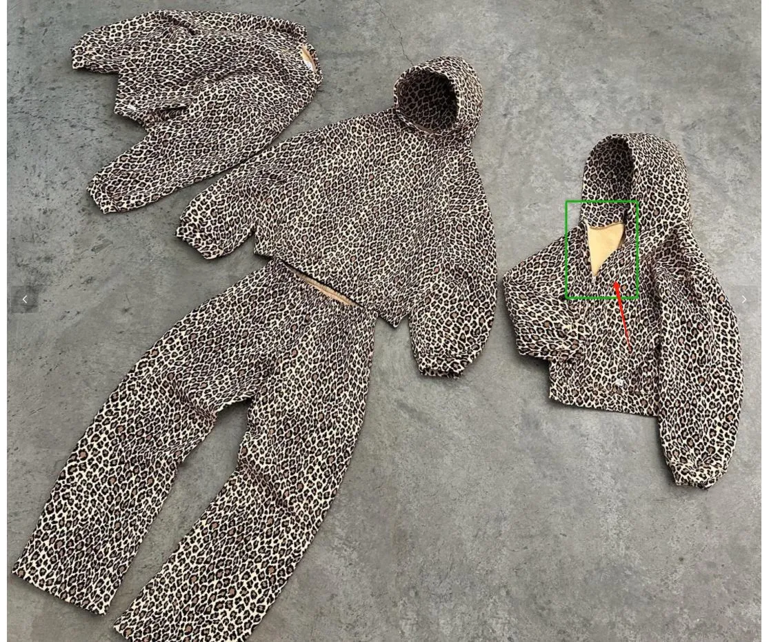 Men's Hoodies Leopard Print Plus Veet Hooded Sweater Retro ed With Plush Winter Warm Zipper Shirt Oversized Unisex loose_voghion.com