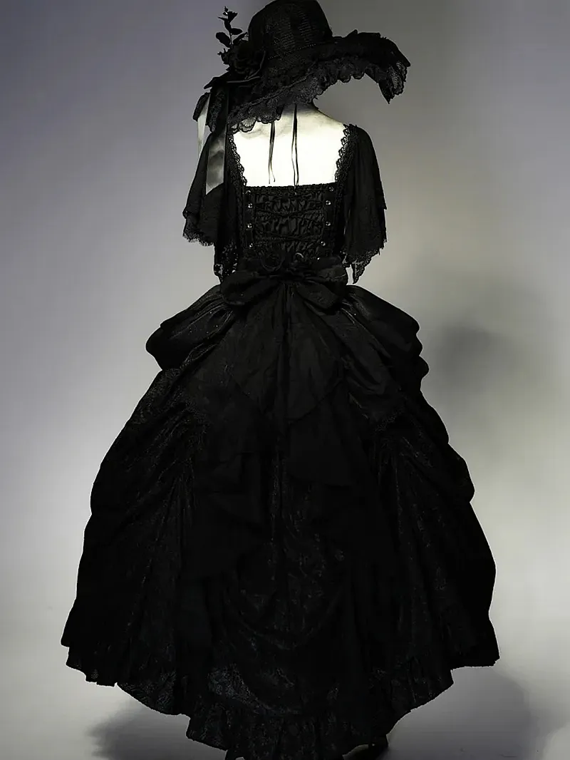 Disfraz De Mantilla Niña Vestidos Largo Mujer Coctel Vintage Manga