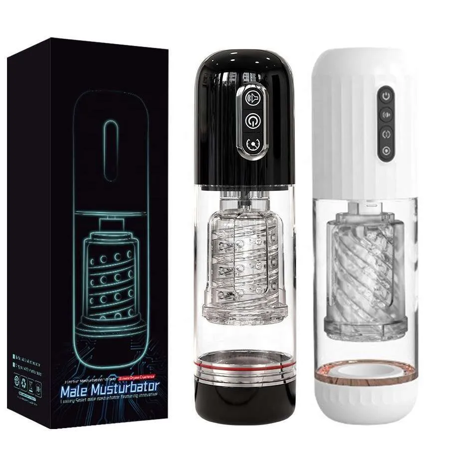 Penis Cup Masturbator Automatic Rotating Vibrating Male Suction Cup Sex Toy  12 × 3.3 in from Dhgate Masturbators