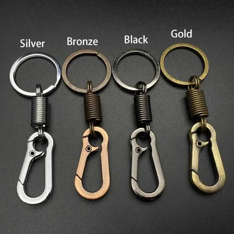 Save Big on Bulk Keychain With Carabiner Carabiner Keychain Clip Vintage  Style Metal Keyring, Spring Hook For Bag, Car Accessories Best Deals on 