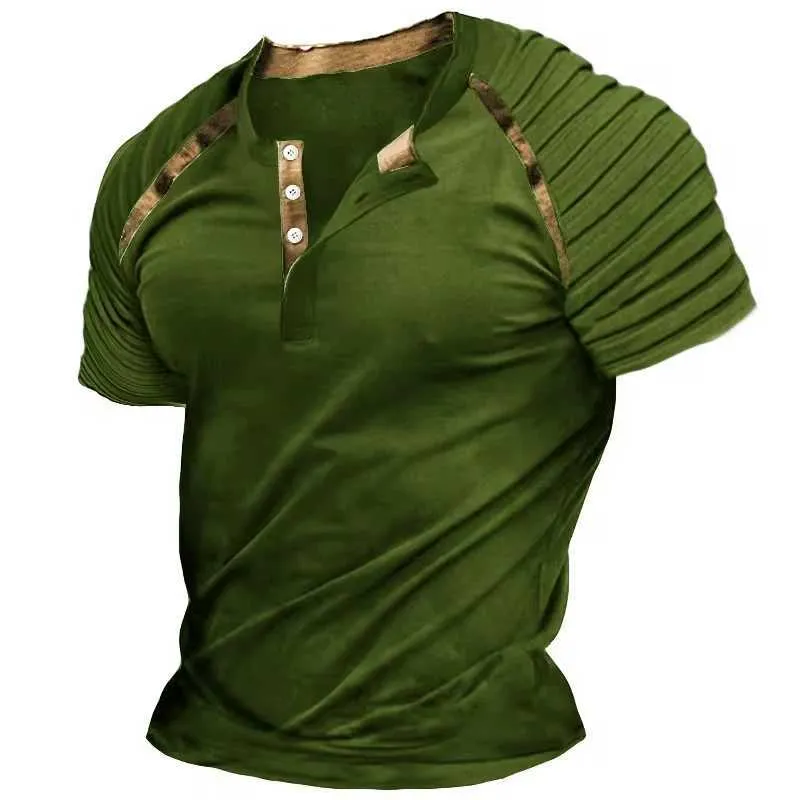 Wholesale Z240919 Vintage Mens Casual T Shirts Short Sleeve