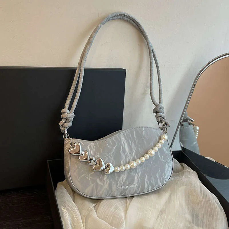 DHgate.com:Elegant Pearl Beading Strap Shoulder Bag - Womens