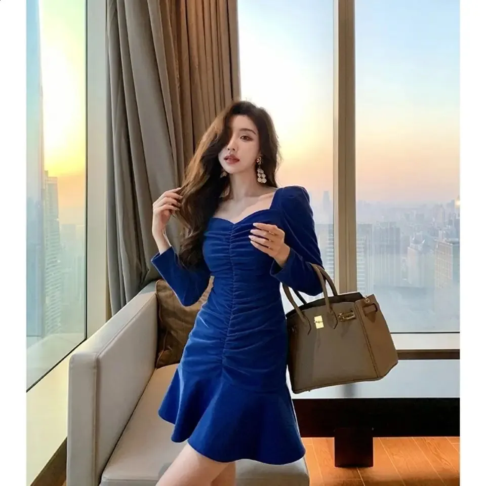 Floor-length chiffon dress with square neckline and short sleeves, pullover  closure, synthetic fiber material, brief style from Dhgate Basic & Casual  Dresses - price 20.44