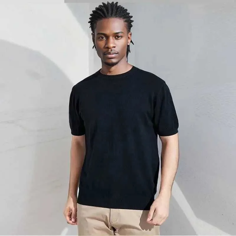 Merino Wool T Shirt, Mens Knitted Tee, Breathable Shirt | DHgate
