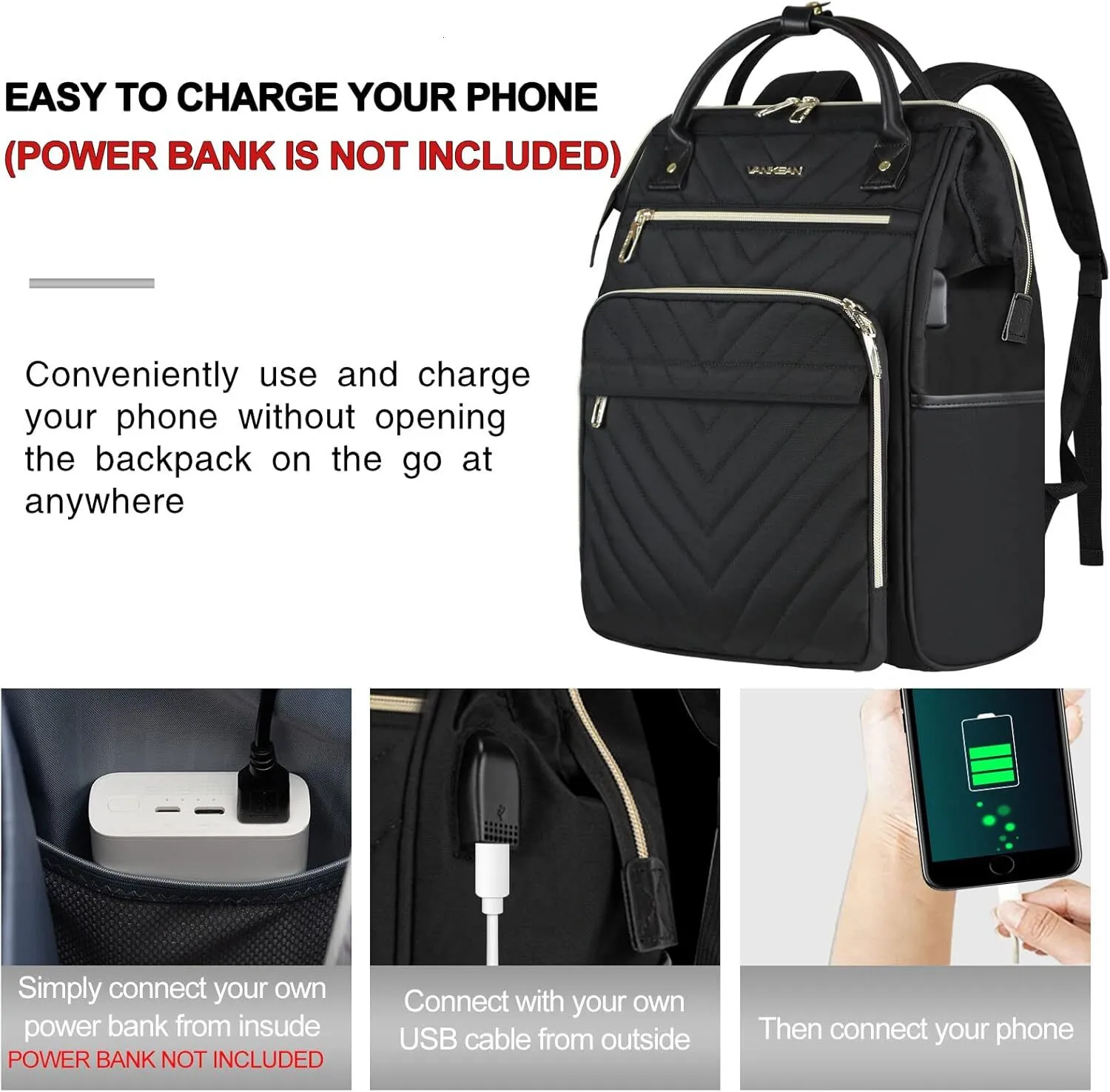 backpack diaper bag leather Ebony Classic City Diaper Bag II