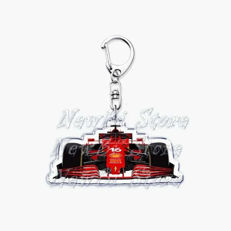 キーホルダー・キーリング LMORPHOSE Keyring F1 racing car RedRed F1 Racing Car keychain heart locket - Super Cool Accessory