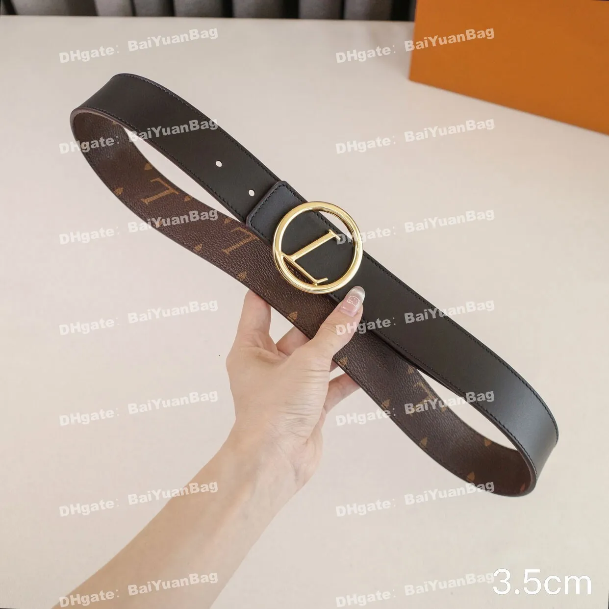 CHV Designer Belts For Men: Classic Leather Belt With 