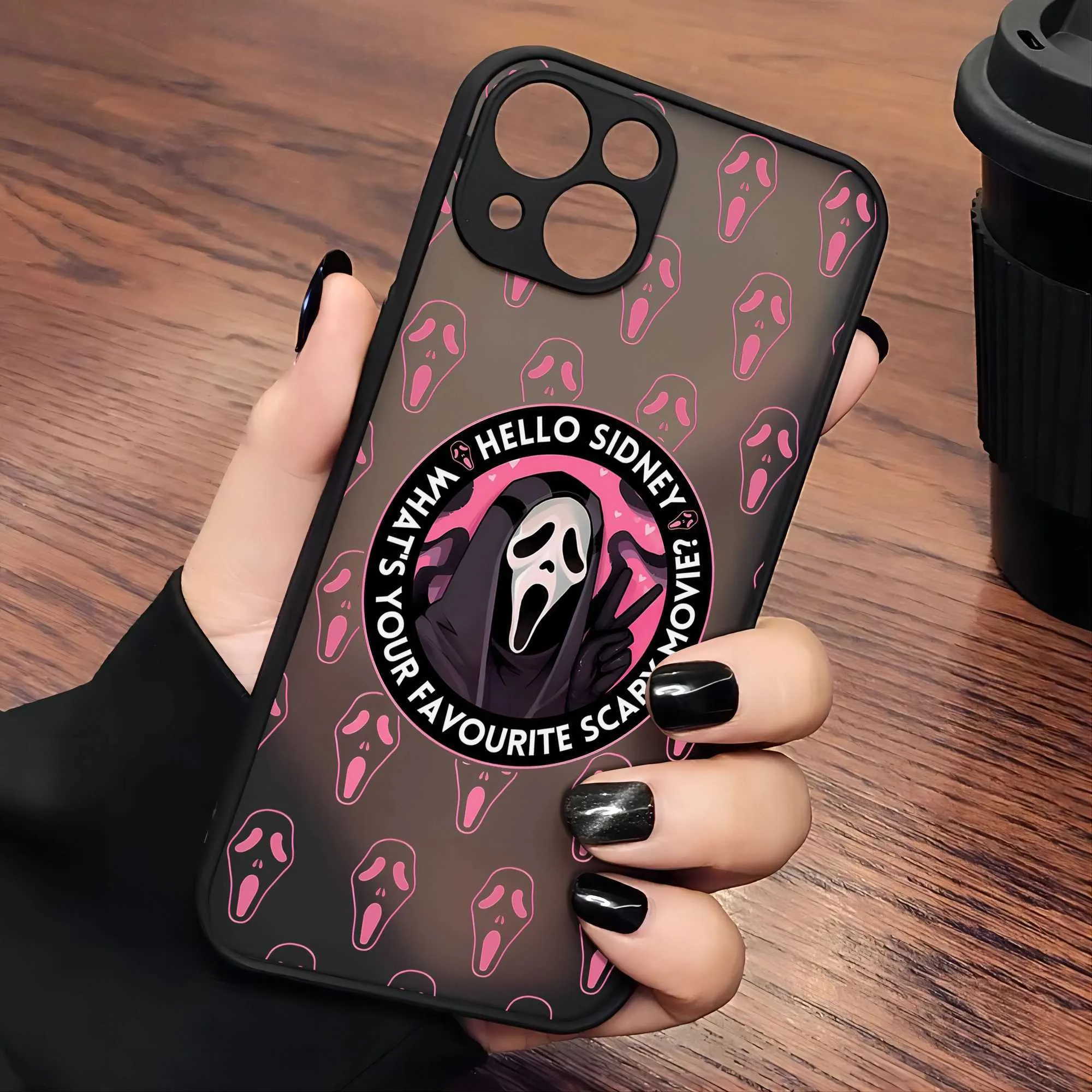 Ghost Face Fear Scream Phone Case with Matte Transparent Back Cover for iPhone 16 15 14 12 11 Mini Pro Max X XR XS Max 7 8 Plus from Dhgate Cell Phone Cases - price 12.38 Ghost Face Fear Scream Phone Case with Matte Transparent Back Cover for iPhone 16 15 14 12 11 Mini Pro Max X XR XS Max 7 8 Plus from Dhgate Cell Phone Cases - price 12.38