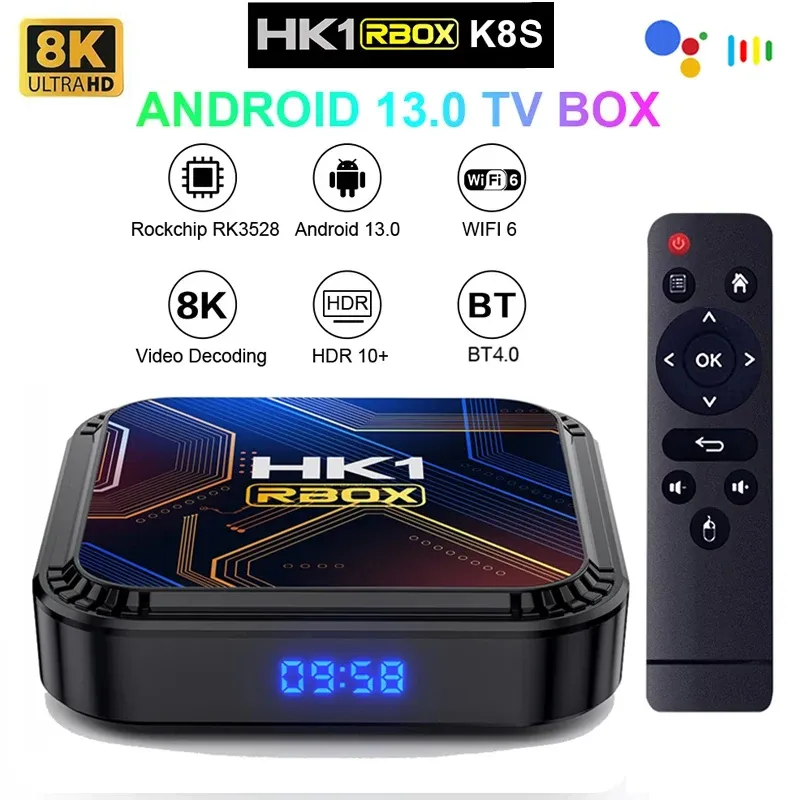 Lemado HK1RBOX K8S Smart android tv box with Android 13