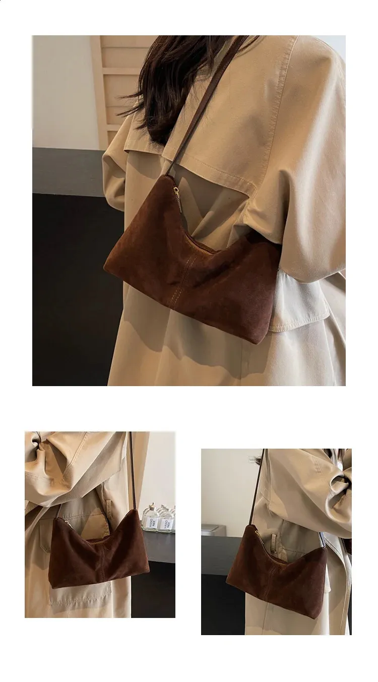 [SATURDAYOFUS] Suede Shoulder Bag /追跡付 Amazon.com: Slouchy Suede Shoulder Bags For Women - Retro