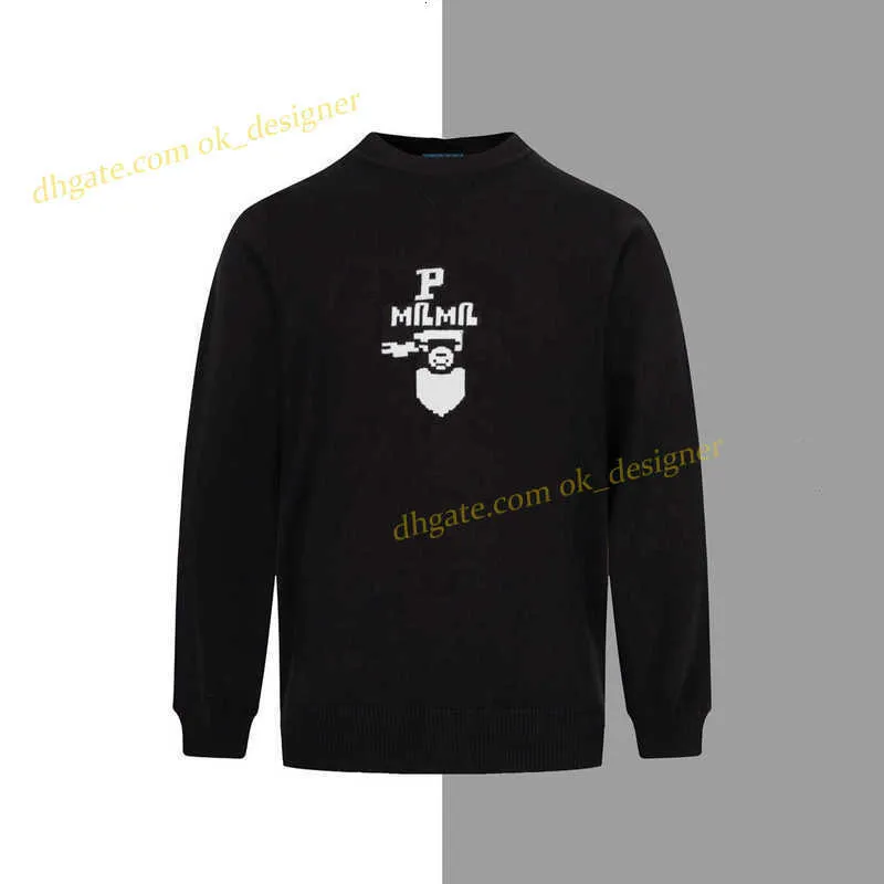 Premium Knitted Crew Neck Sweater: Luxury Mens Sweaters for Autumn, Shop  Now!