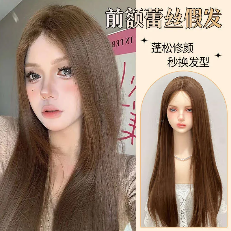 Lace Front Wig: Long Straight Hair, Natural Look, Trending Style