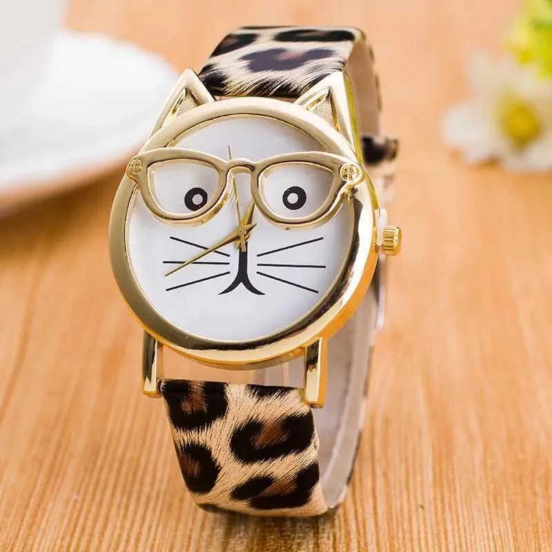 Montre Femme Leopard Print Quartz Watches for Women - Cute  display picture 3