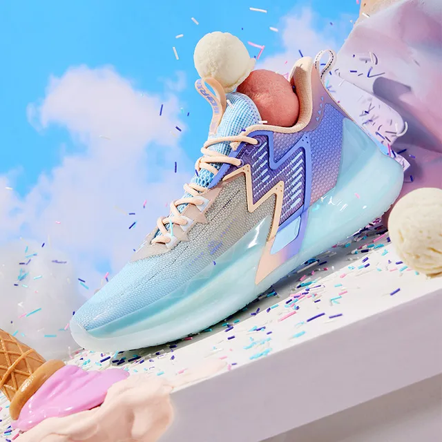 Mens Basketball Shoes - 361 Degrees BIG3 4.0 PRO - Wear-Resistant