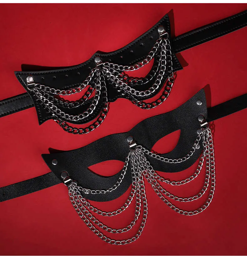Erotic Owl mask with eyes with Tassel Chain for Adult...