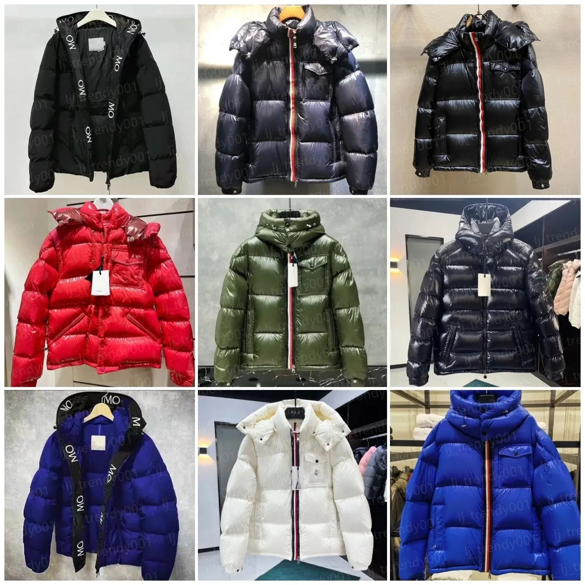 Save Big on Bulk Puffer Parka Jacket Mens Designer Mens Puffer Jacket High  Quality Winter Parka Cotton Blend Thick Warm Outerwear, Classic Embroidered 