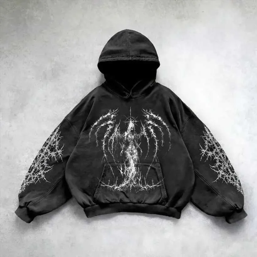 Mens Hoodies Sweatshirts Retro Battle Angel Super Dalian Hoodie