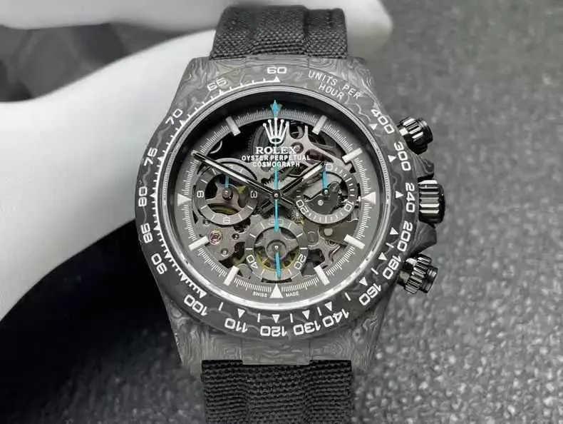 Orologi Da Polso,Orologio Meccanico Automatico Impermeabile Con Stella Cava E Sole, Quadrante Nero Argento