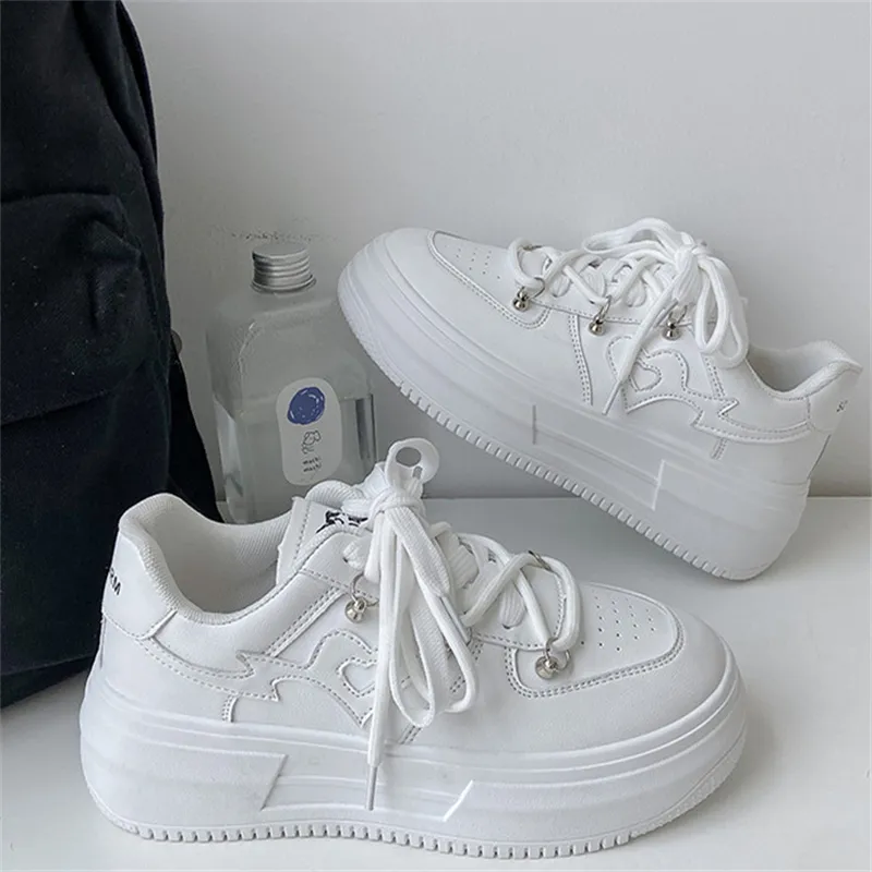 2024 Breathable Platform Sneakers Lace Up Flats For Women From Ashoesfactory 26.16 DHgate.Com