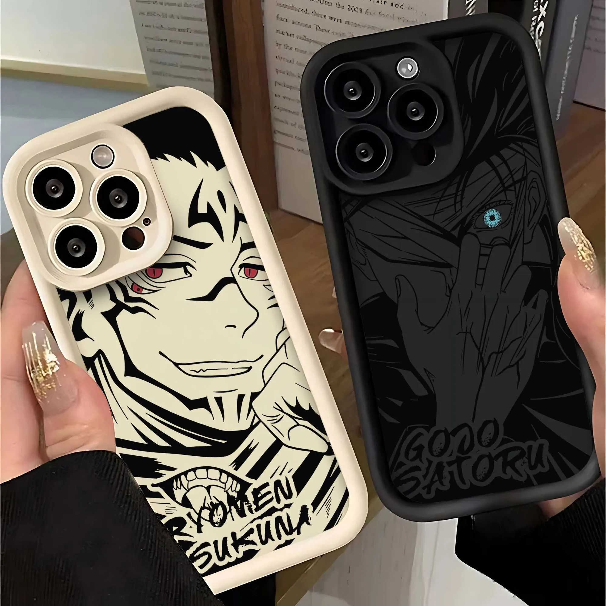 Jujutsu Kaisen Soft TPU Rear Cover cell phone cases