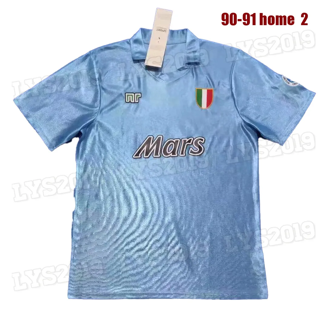 ナポリ 90-91 限定復刻 イタリア製 ユニフォーム Maradona XL ナポリ 90-91 限定復刻 イタリア製 ユニフォーム Maradona XL
