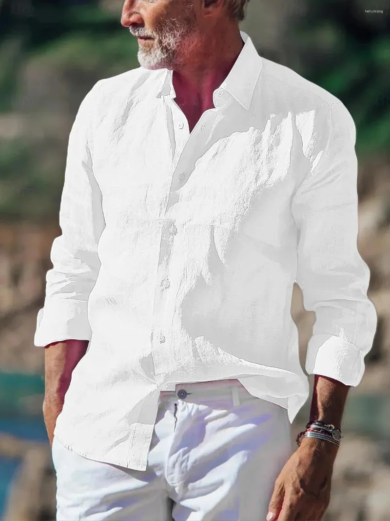 long sleeve dress shirts for hot weather long sleeve dress shirts for hot weather Hisdern Men's Long Sleeve Linen Shirt
