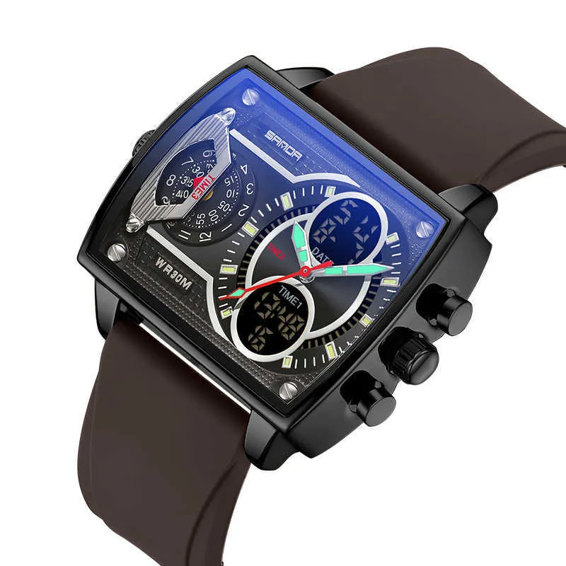 【eee.space】2 HEART WATCH 送料・関税込 DHgate.com:Mens Dual Display Sports Watch - LED Digital