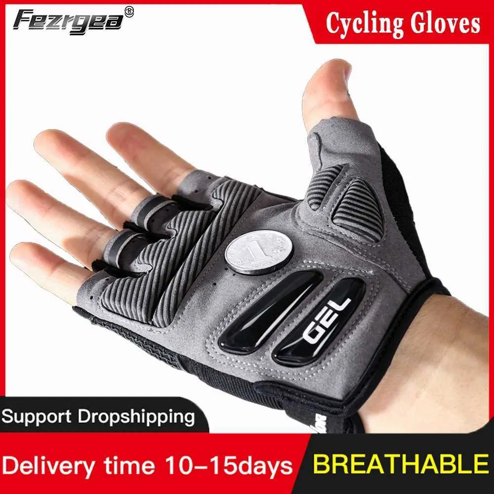 Half Finger Bicycle Gloves For Men, Liquid Silicone... From Keshanue1,  $7.91 | DHgate.Com