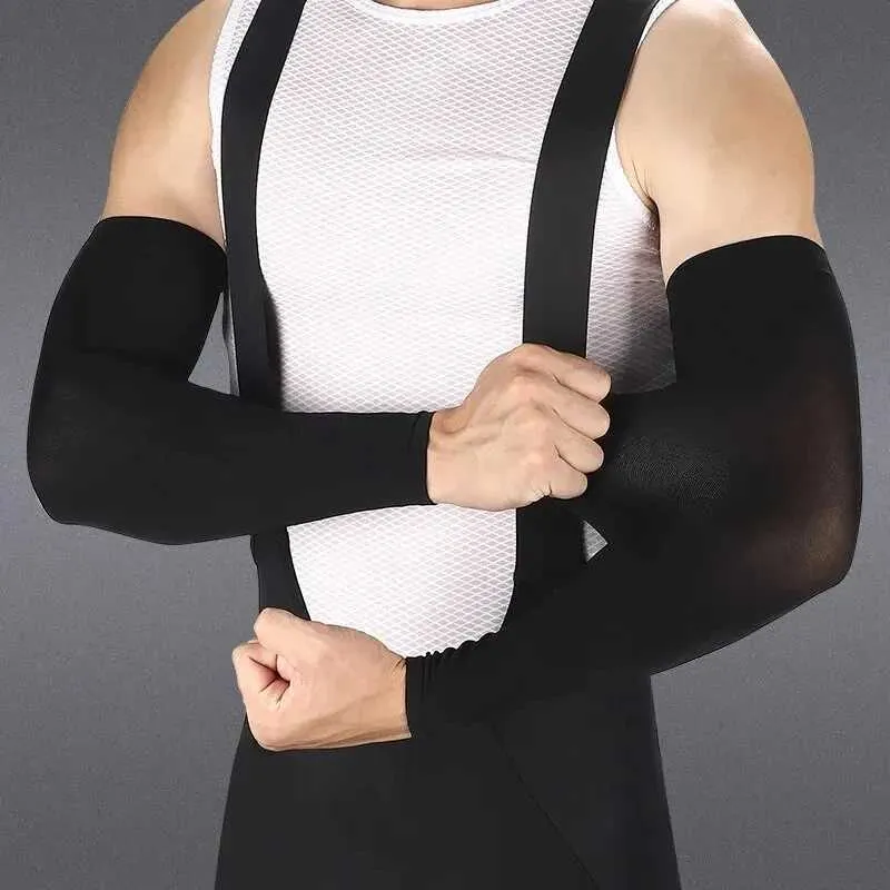 6 Pairs Of UV Protection Arm Sleeves - Cooling, Moisture-Wicking Sleeves For Running, Cycling, & Outdoor Sports