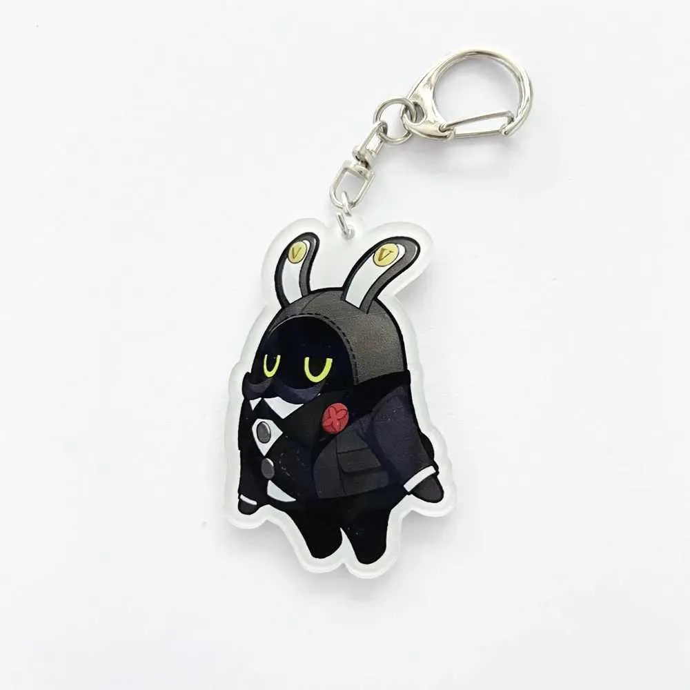 Zenless Zone Zero ZZZ Bangboo Acrylic Game Keychain with Clip
