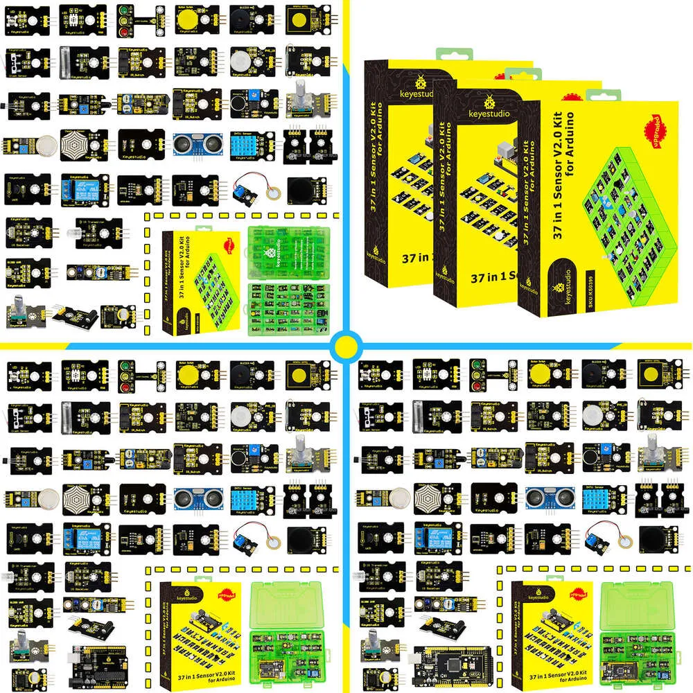 37 In 1 Sensor Module Esp32 Starter Kit In A Box From Goodtom, $59.18 ...