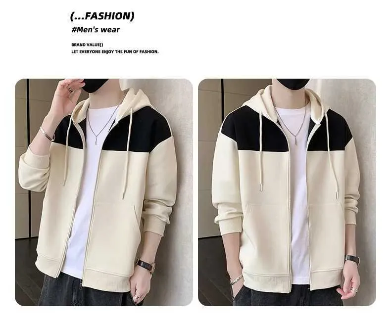 Amazon.com: KOYUHHY Men's Hoodies Patchwork Hoodie Men