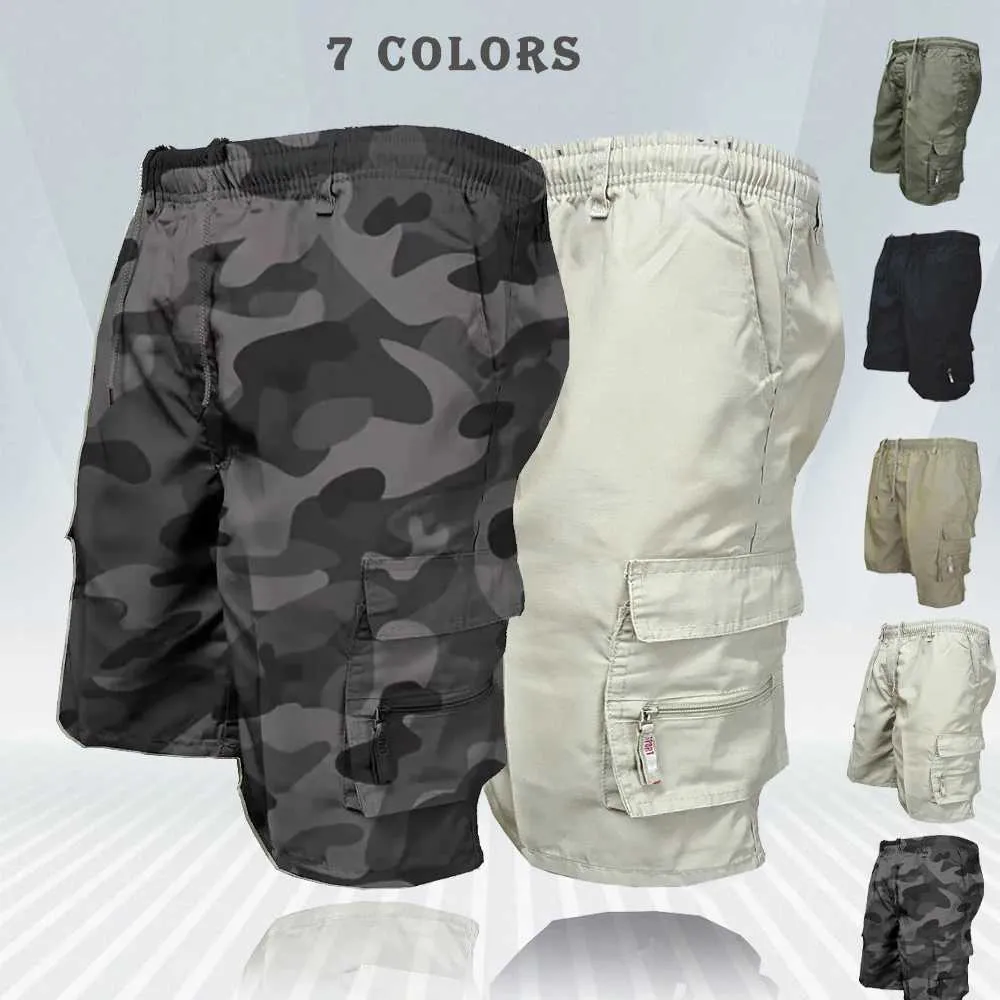 LUI SUI Pantalon de Marche Respirant en Plein air pour Hommes Pantalon Tactique Coupe-Vent léger Pantalon de randonnée à Taille élastique avec Poches à Fermeture éclair