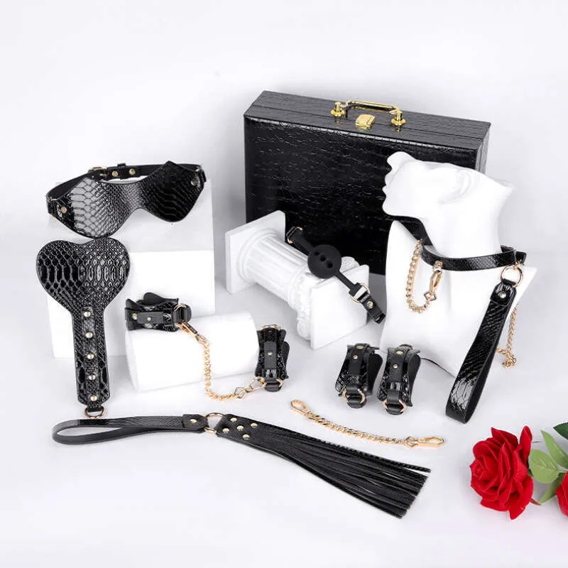Vbe Leather Cow Hde Leather Handmade Wrst Ankle Thgh Cuffs Collar