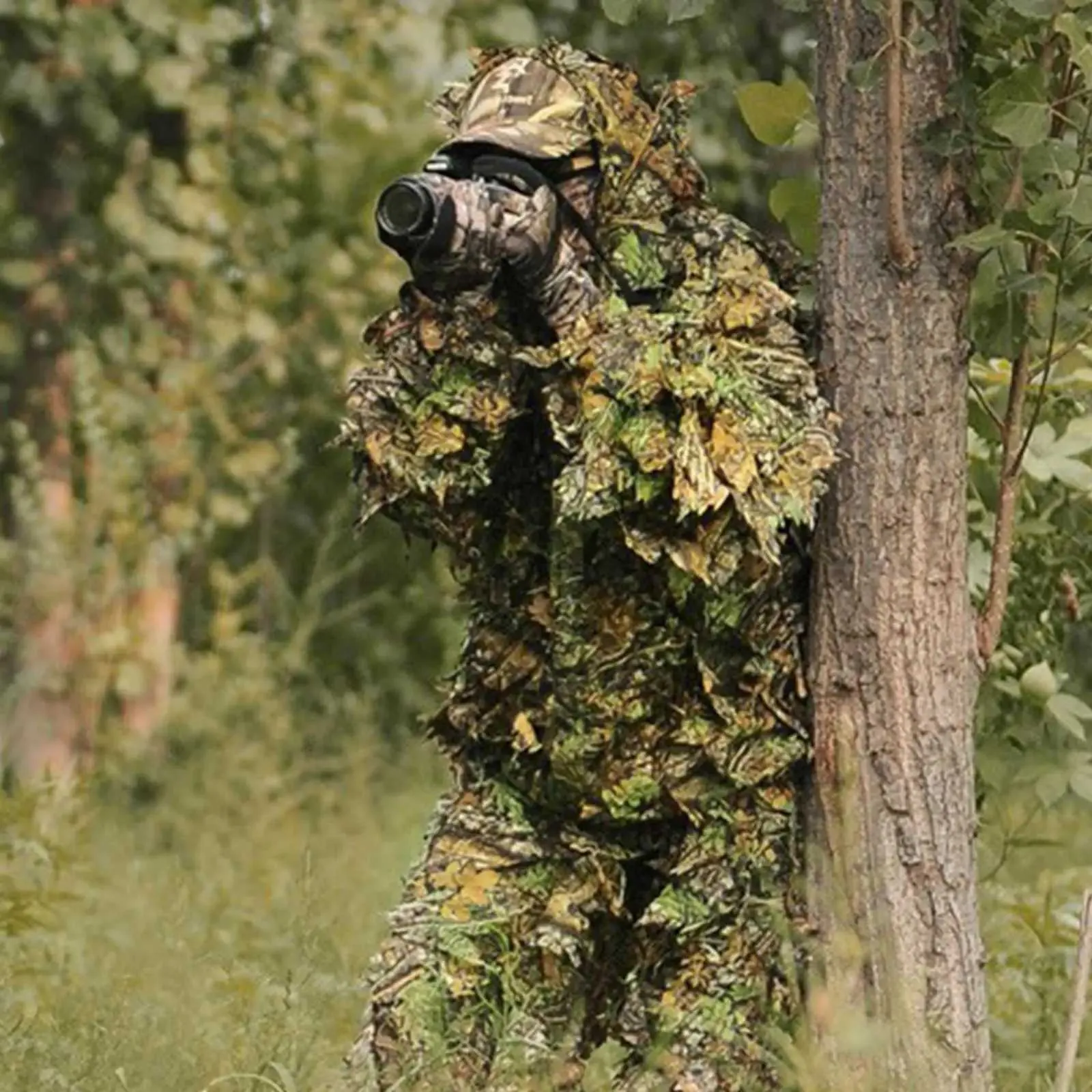 Realtree Camouflage Hoodie & Pants Set - Jungle Camo For Hunting, Fishing, & Outdoor Wear