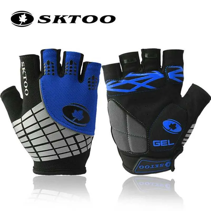 Guantes De Ciclismo De Medios Dedos Transpirables Para Hombres