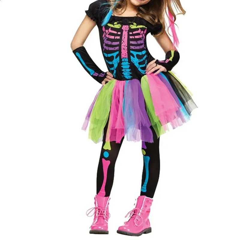 Carnevale 2025 Vestiti Di Carnevale Da Punk Stile Punk Bambina