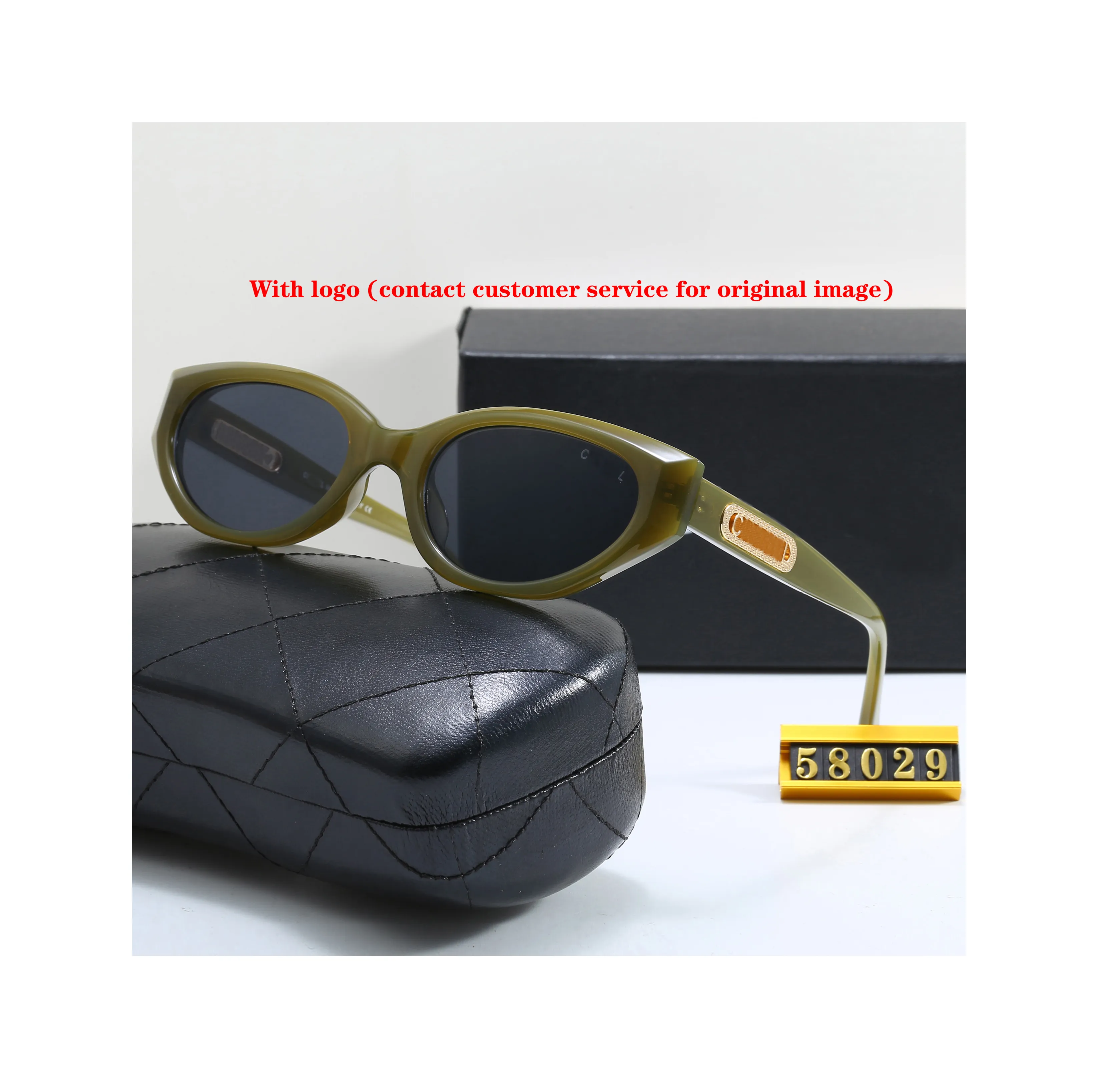 Polarized Cat Eye Sunglasses for Men and Women with Alloy 