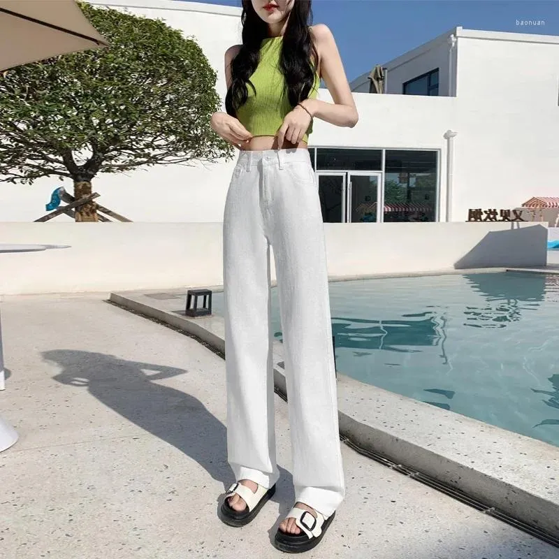 High Waisted Mom Jeans Womens Denim Baggy Pants, Slouchy Style