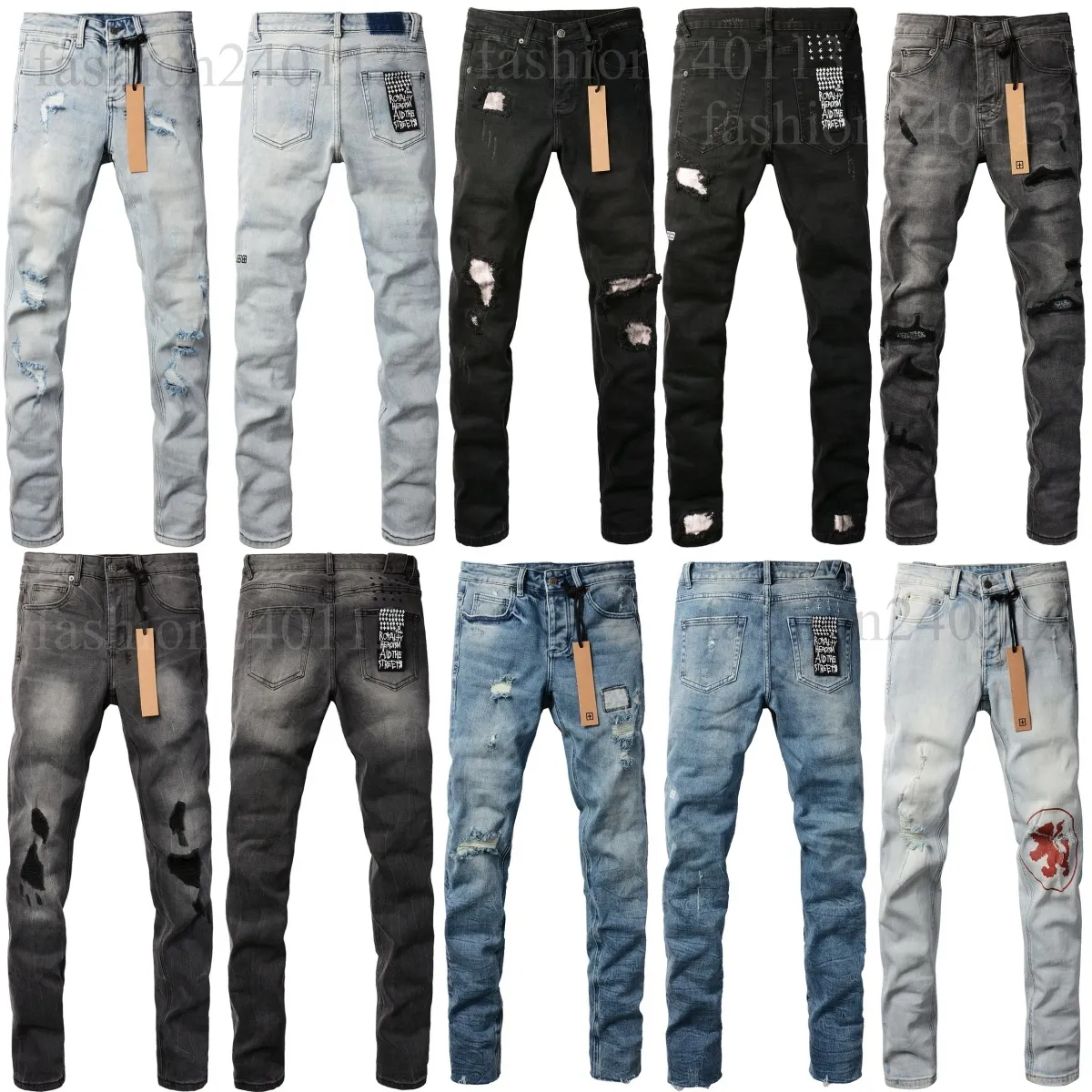 Save Big on Bulk Kusbi Jeans Designer Baggy Jeans For Men, Luxury  Distressed Denim Pants In Slim Fit And Skinny Styles Best Deals on DHgate