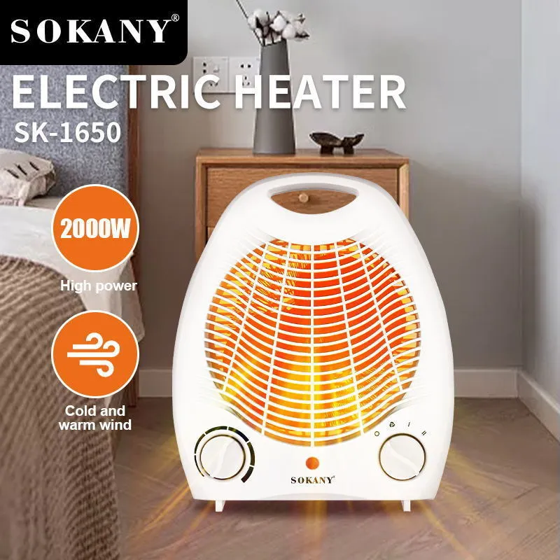 Pro Breeze 1500W Portable Heater - Adjustable Thermostat