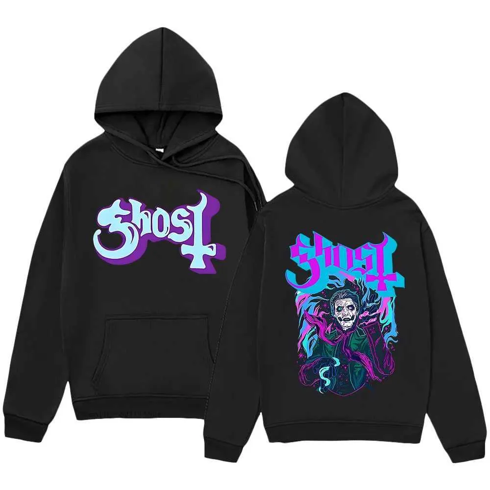 Ghost Band Hoodies Music Printed Sweatshirt Womens/Mens Winter