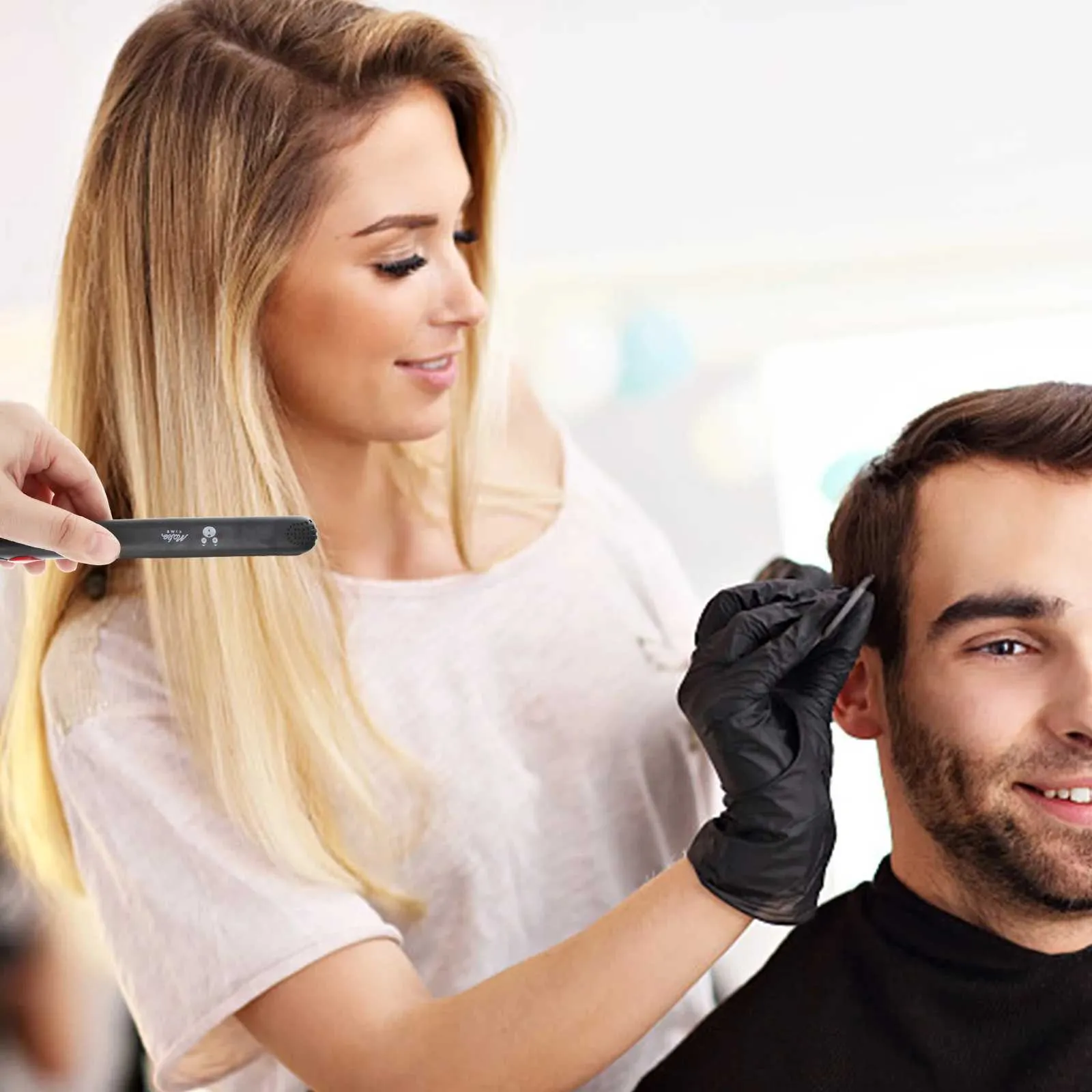 Travel Hair Straightener, Portable Mini Flat Iron For Hair 