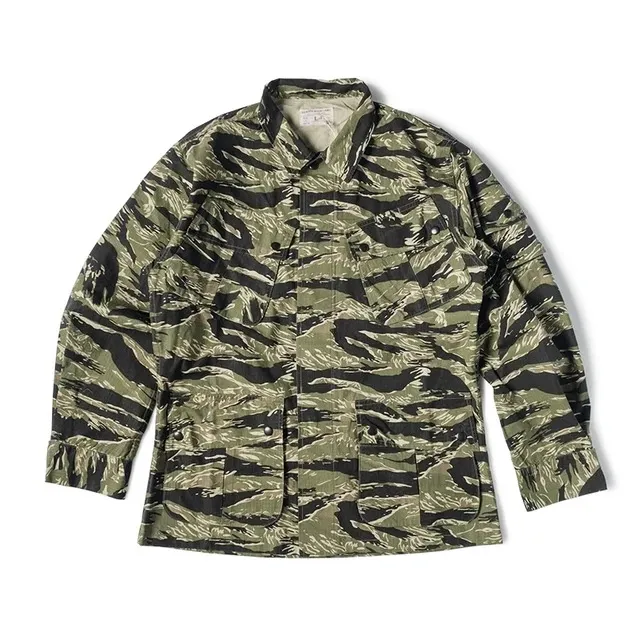 ジャケット・アウター tiger Stripe camo BDU military Jacket Tiger Stripe Camo Ripstop Combat Jacket - Military Surplus