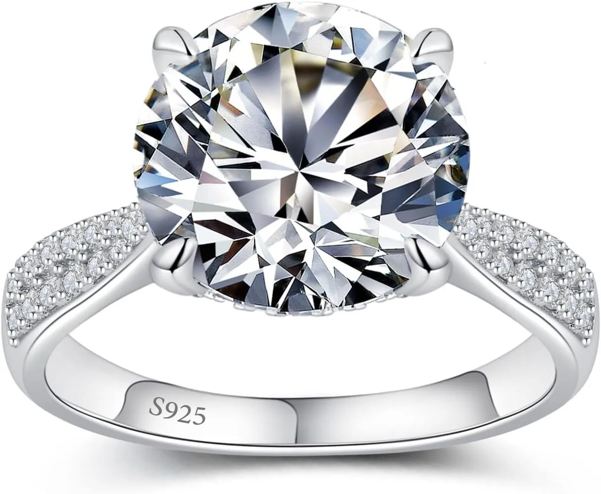 925 Sterling Silver & 18k White Gold 0.40ctw Diamonique Diamond Stud